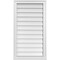 Ekena Millwork Vertical Surface Mount PVC Gable Vent w/ 2"W x 2"H , Brickmould Sill Frame, 20"W x 36"H GVPVE20X3603SN - alternate 1